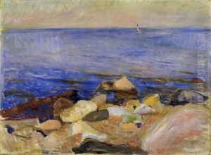 Beach by Edvard Munch