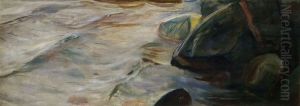 Beach by Edvard Munch