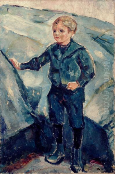 Boy in Blue - view 1