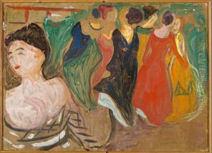 Brothel Scene by Edvard Munch