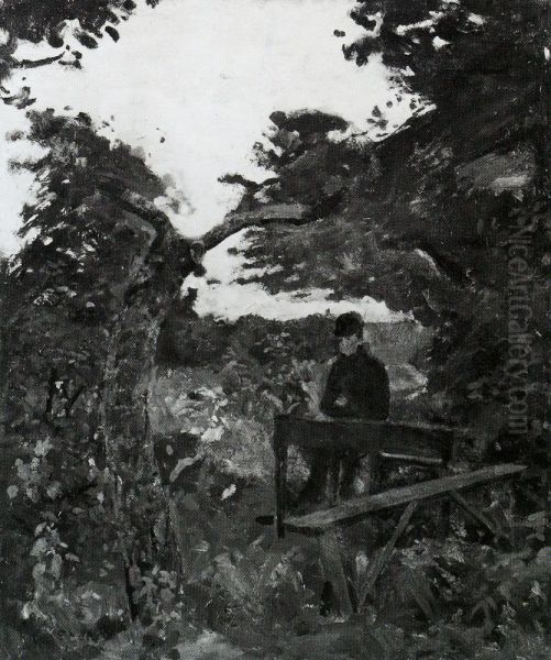 By the Garden Table - view 1