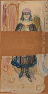 Charlotte Corday by Edvard Munch