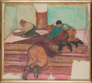 Charwomen on the Stairs