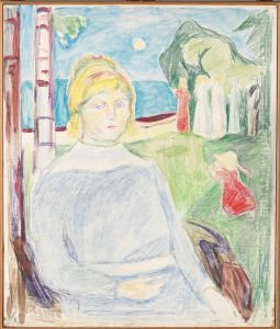 Dagny Konow by Edvard Munch