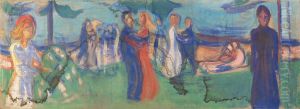 Dance by the Sea by Edvard Munch