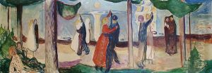 Dance on the Beach (The Freia Frieze VII) by Edvard Munch