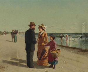 Selling Oranges By The Seashore by Samuel S. Carr