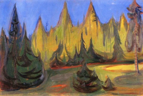 Dark Spruce Forest - view 1