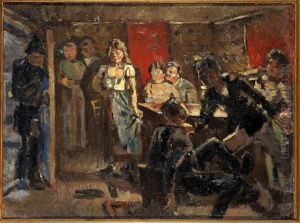 Dive at Vaterland by Edvard Munch