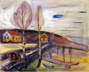 Early Spring in Asgardstrand by Edvard Munch