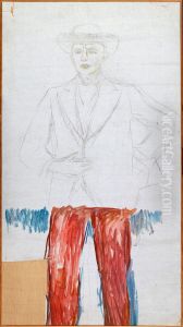 Eberhard Grisebach by Edvard Munch