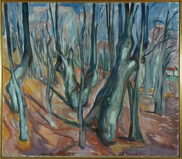 Elm Forest in Spring - view 1