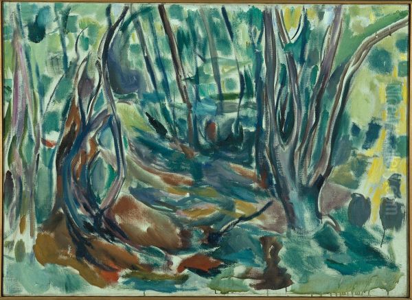 Elm Forest in Summer - view 1