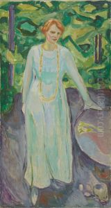Else Mustad by Edvard Munch