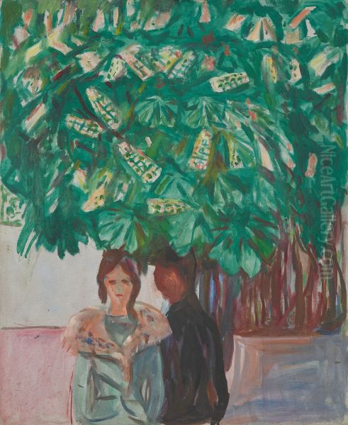 Encounter beneath the Chestnut Tree - view 1