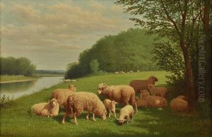 Landscape With Sheep Landscape With Sheep