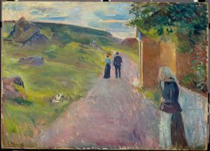 Eroticism on a Summer Evening by Edvard Munch