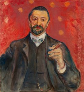 Felix Auerbach by Edvard Munch