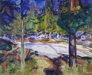 Forest by Edvard Munch