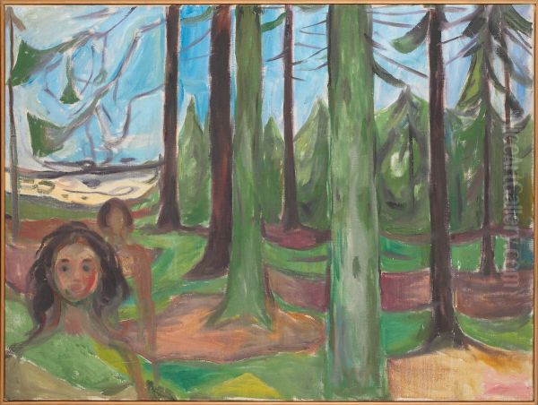 Forest with Two Figures - view 1