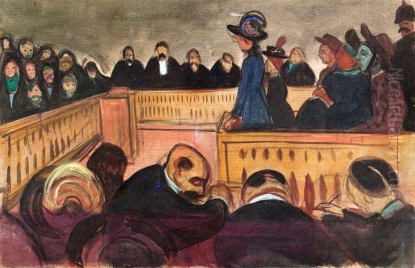 Foster Mothers in Court - view 1