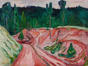 Thuringian Forest by Edvard Munch