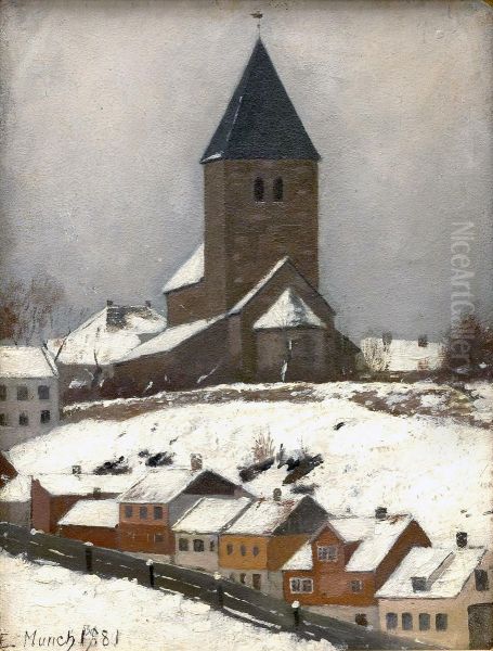 Gamle Aker Church - view 1