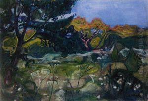 Garden by Edvard Munch