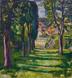 Garden in Kragero by Edvard Munch