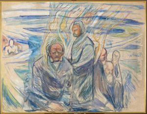 Ibsen, Nietzsche and Sokrates by Edvard Munch