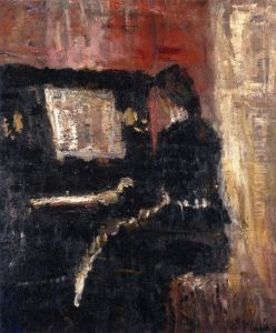 Girl at the Piano by Edvard Munch