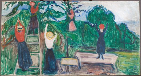 Girls picking Fruit (The Linde Frieze) - view 1