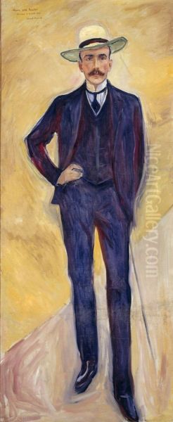 Portrait ofHarry Graf Kessler - view 1