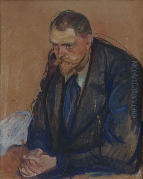 Portrait of Helge Backstrom - view 1