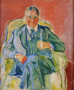 Henrik Bull by Edvard Munch