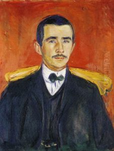 Portrait of Herbert Esche by Edvard Munch