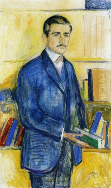 Herbert Esche in the Library - view 1
