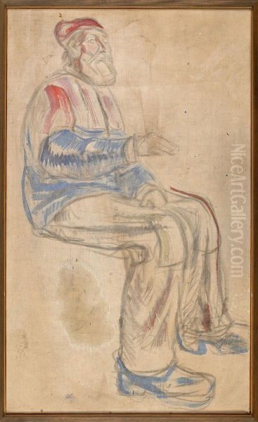 Study for the Old Man - view 1