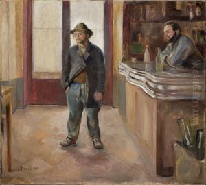 In der Schenke by Edvard Munch