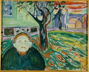 Jealousy in the Garden by Edvard Munch