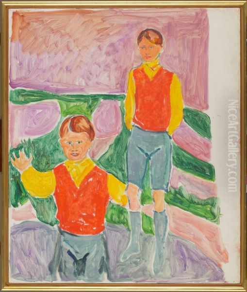 Johan Martin and Sten Stenersen - view 1
