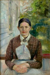 Karen Bjolstad by Edvard Munch