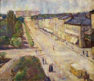 Karl Johan by Edvard Munch