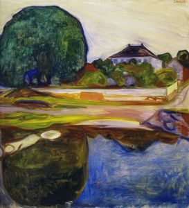 Kiosterudgarden by Edvard Munch