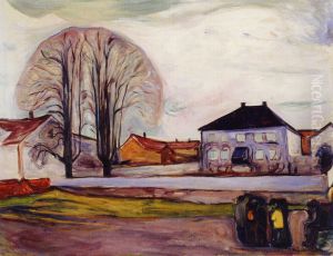 Klostergarten in Asgardstrand by Edvard Munch