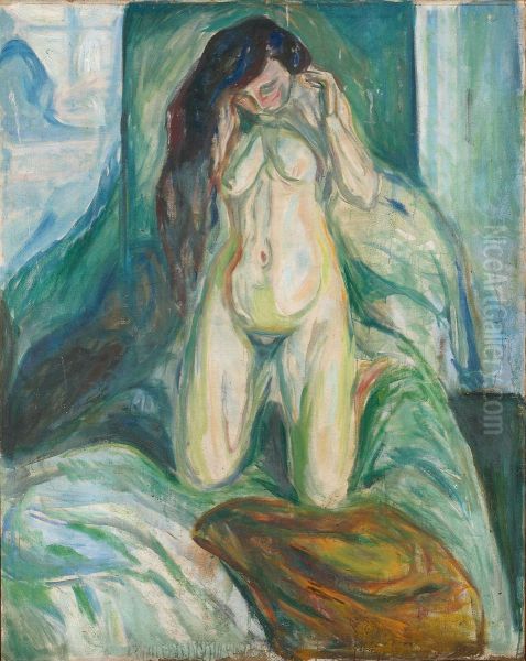 Kneeling Nude - view 1