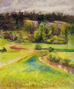 Landscape by Edvard Munch