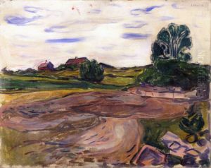 Landscape by Edvard Munch