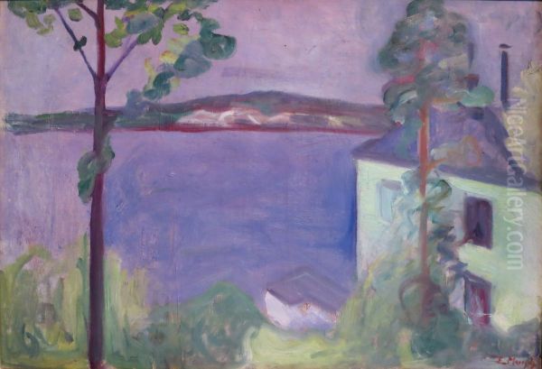 Landscape in Moonlight - view 1
