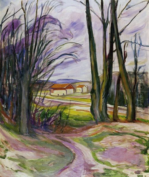 Landscape near Skoyen - view 1